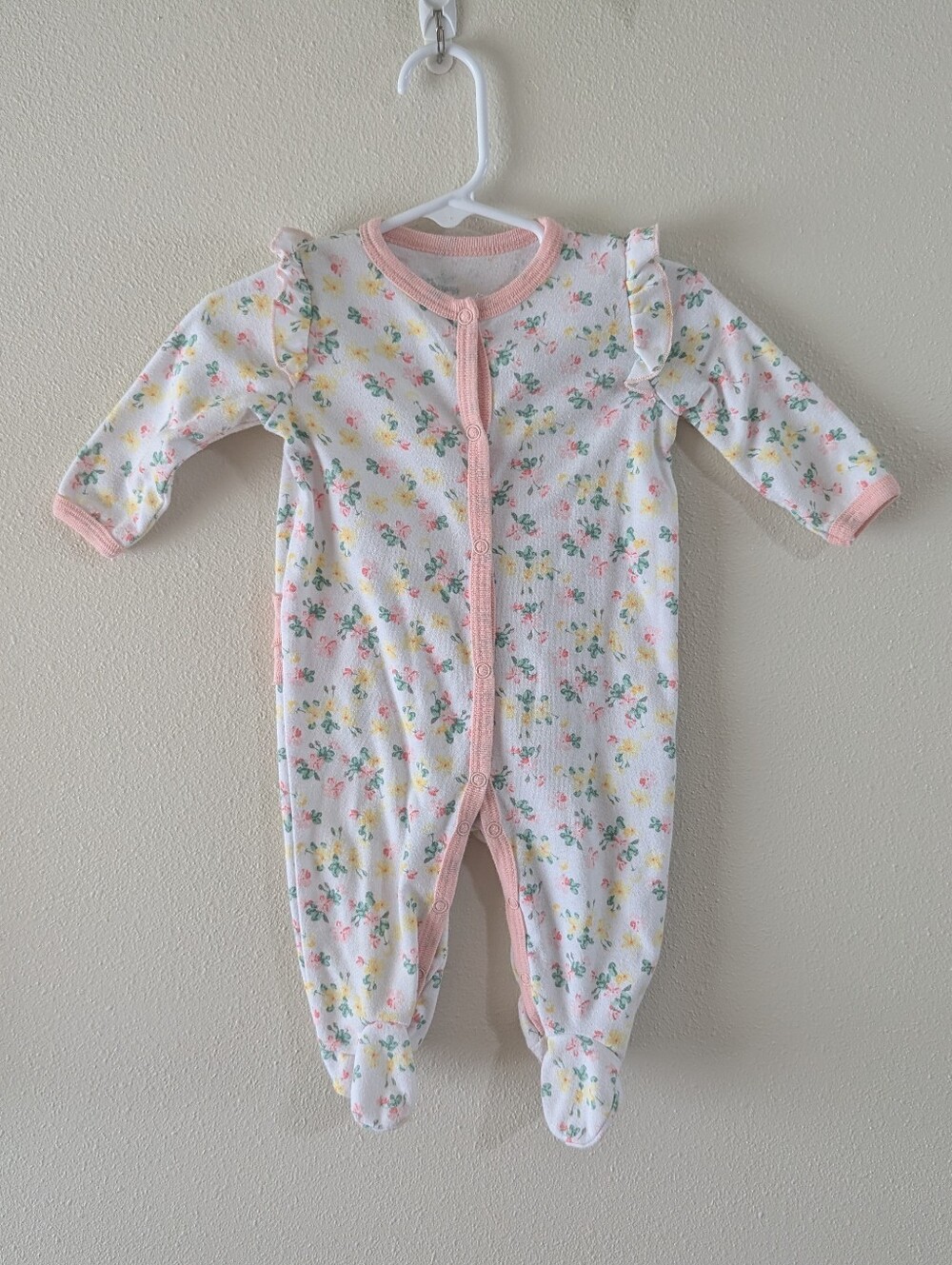 Ditsy Floral Ruffle Butt Pajamas